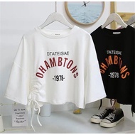 Oversize crop ts dhambtons drawstring (ld 100, p 42) cool