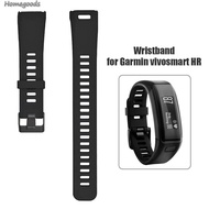 GOOD✯Soft TPE Bracelet Strap Wrist Band Watch Band Belt for Garmin Vivosmart HR♪in Stock