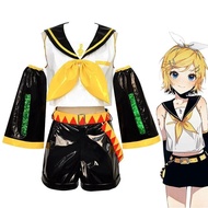 Kagamine Rin & Len Cosplay Outfit with Ear Accessories