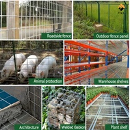 2inch Galvanized Welded Wire Fence Panel Steel Matting for Bird Cage Panels Farm mesh fencing