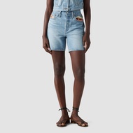 Levis® Womens 501® Original High-Rise Mid-Thigh Jean Shorts