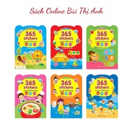 Book - Complete set of 6 books with 2000+ smart peel-and-stick stickers - Helps your baby develop IQ
