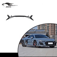 Dry Carbon Fiber Front Bumper Lip spoiler For Audi R8 V10 Coupe 2023UP