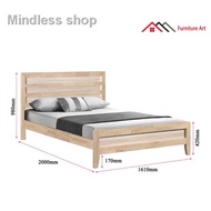 ¤∋Furniture Art Design Queen wooden bed frame / Katil Queen/ Frame/ Solid Wood Bed/ Kayu
