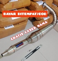 Knalpot Rx King 3v3 kolong stenlis Knalpot Rx King Kolong Stenlis