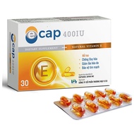 02 Boxes - Vitamin E 400IU -Thực phẩm chức năng Vitamin E 400IU hoàn toàn Tự nhiên sản xuất tại Nhật