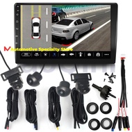 360 Camera 1080P HD Bird View System Rear / Front / Left / Right 360 Panora Camera Car Android Playe