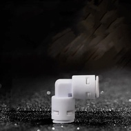 Water Filter Fitting Elbow Connector 1/4" x 1/4” One Touch