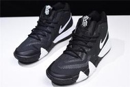 桃子代購～潮品Nike Kyrie 4 EP 黑白 氣墊休閒 運動 籃球鞋 943807-800