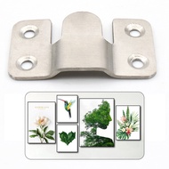 ️COD ️Convenient wall-mounted Picture Frame Hanger/Stainless Steel Photo Frame Lock Photo Frame/Cros