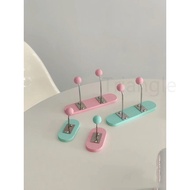 Home Decoration Storage ins Nordic Style New Style High-value Korean Style Wooden Hook ins Style Hat