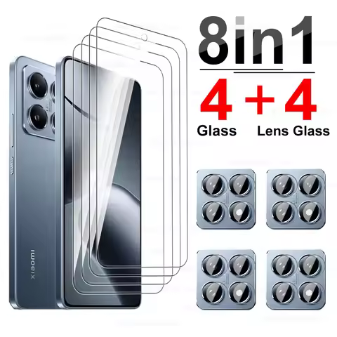 8to1 Screen Glass For Xiaomi 14T 15T Pro 5G Camera Glass Tempered Film Xiaomy14TPro Xioami 14 15 T P