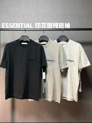 ESSENTIALS  植絨印花短袖T恤！！男女同款