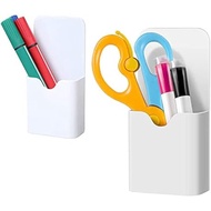Magnetic Marker Holder Pen Holder for Whiteboard or Fridge Magnet Pencil Cup Storage Organizer for C
