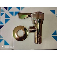 Stop Valve GOLD stop Valve toilet sink water heater