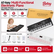 BETSY B39, 61 key professional sliding wheel electronic piano, simulating 88 key full range, beginne
