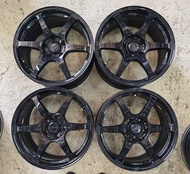 5X120正廠鍛造RAYS VRG2 18吋8.5J ET35⭕往下⬇️拉 詳細睇説明 合BMW/40系/T5T6/BYD SEAL/MAXUS/FK8