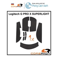 Corepad Soft Grips Grip tape Set - Logitech G PRO X SUPERLIGHT 1 / G PRO X SUPERLIGHT 2 - Genuine Pr