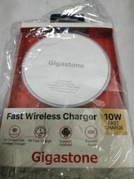 全新未拆Gigastone 9V/10W 無線快充充電盤 WP-5210 QC3.0 快充高速輸入 白