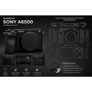 Garskin sony A6500 Carbon Black Premium | High Precision Camera Body Sticker | Anti-Scratch Waterpro