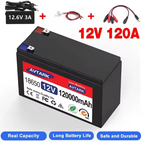 bateria lifepo4 12v 45Ah 50Ah 100Ah 120Ah Pack Lithium Iron Phosphate Batteries Built-in BMS For Sol
