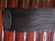 แฮร์พีชผมแท้ 100% kanbua hairpiece เสริมข้าง ความยาว 60 cm.