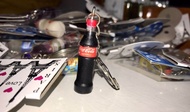 10 pcs Gantungan kunci miniatur coca cola