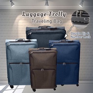 Luggage Trolley Bag 28” & 32 INCH Textile bag/Suitcase /Travel , 4 wheeler, Number Lock, Travel Mura