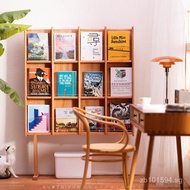 Vintage Bookshelf Blythe Simulation BJD6Reading Newspaper Model cd Dollhouse Miniature Display Stand