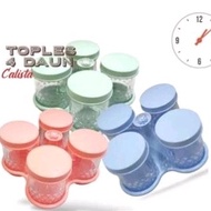 Calista Jar/Leaf Jar/3Leaf Jar 4leaf 5leaf 6leaf Jar