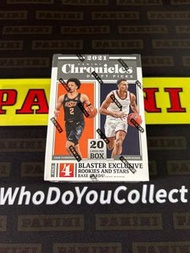 Panini Chronicles Draft Picks DP 2021 NBA Basketball Trading Card Blaster Box Exclusive RC Rookies And Stars Base Cards , Pink Parallels Cade Cunningham Jalen Suggs Cover NEW Sealed