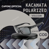 POLARIZED Volcom Kacamata Hitam Pria Style Sport Polarized Anti Silau