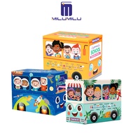 Let S Go To School Travel Bus Dream Bus การตรัสรู้ภาษาอังกฤษสำหรับเด็ก Early Education Picture Book