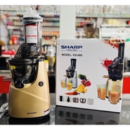 [THAI GOODS] Sharp KS 689 slow juicer - Exhaust juicer - Large funnel neck - Juicer - Slow juicer