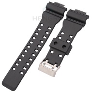 PU Watch Band Strap Fit For Casio G Shock Replacement Black Waterproof Watchbands Accessories