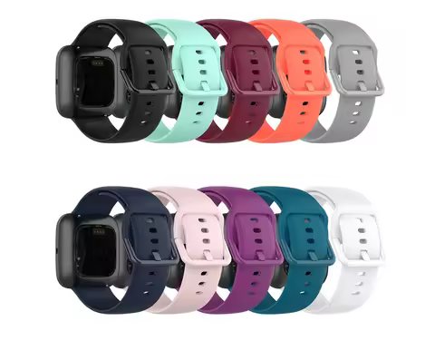 Strap for Fitbit Versa/Versa2/Versa Lite Smart watch Replacment Band Sport Silicone Bracelet for Fit
