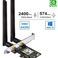 Asus AX3000 PCI-E Wifi Receiver Network Card (intel Ax200ngb) Latest Genuine Asus Wifi 6 Standard