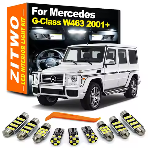 ZITWO Canbus LED Bulb Interior Light Kit For Mercedes Benz G-Class W463 G350 G400 G500 G55 G63 G65 A