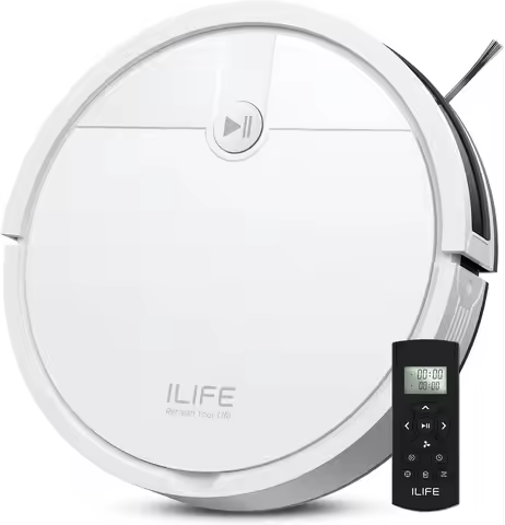 V2 Robot Vacuum Cleaner, Tangle-Free Suction | 120 Mins Runtime, Slim, Self-Charging, for Pet Hair a