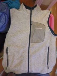Mont-bell 兒童抓絨背心 160