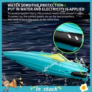 SLS_ Beginner-friendly Rc Speedboat Water Induction Rc Boat High-speed Remote Control Boat with Dual for Kids and Adults Water-resistant Rc Speed Boat for Fun Southeast Asia