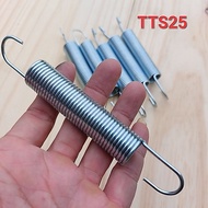 XO 19-gauge spring, 140mm long, 2.0mm thread
