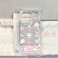 Soft clear VIVO case hp with Cute Animal Motif Usamaru for VIVO Y02T Y15 AS Y16 Y02S Y11 Y12 Y15 Y17