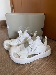 夏天 Converse camping supply  全白色 全新 24cm