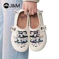 Joy&Mario Women’s Loafers Rubber Sole Sports Shoes Featuring Cartoon Shoes