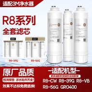 3M Water Purifier Filter Core R8 Series Compatible with R8-CW/R8-39G/R8-VB/R8-56G/GRO400 Drinking Ma
