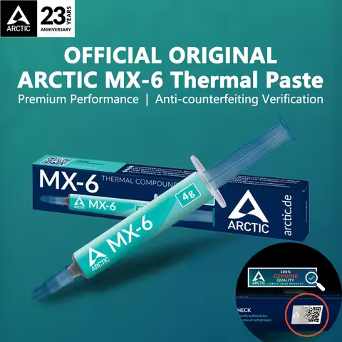 Original ARCTIC AC MX-6 Thermal Paste Heat Conduction Compound Silicone Grease For Computer PC Lapto