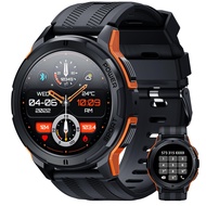 Smart Watches for Men, 1.43" HD AMOLED, Rugged Military (Answer/Calls/Dial) Fitness Tracker, Extra-L