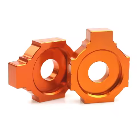 Motorcycle Rear Spindle Chain Adjuster Blocks Tensioner for DUKE 125 200 390 RC39 Dropship