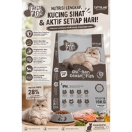 Cat Food CATTYSLAND Cutes Cat (Flavour Chicken & Ocean Fish) 10kg